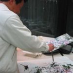 Mr. Gou  Zhen Yen, painting instructor for  flora and fauna at the academy.